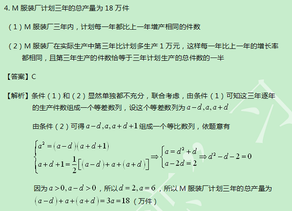 【太奇MBA 2014年9月3日】MBA數(shù)學每日一練 解析